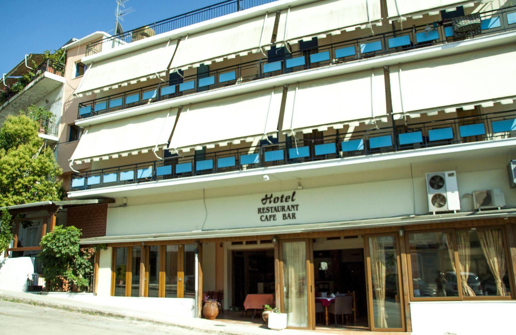 Stavrodromi Hotel Igoemenitsa Buitenkant foto